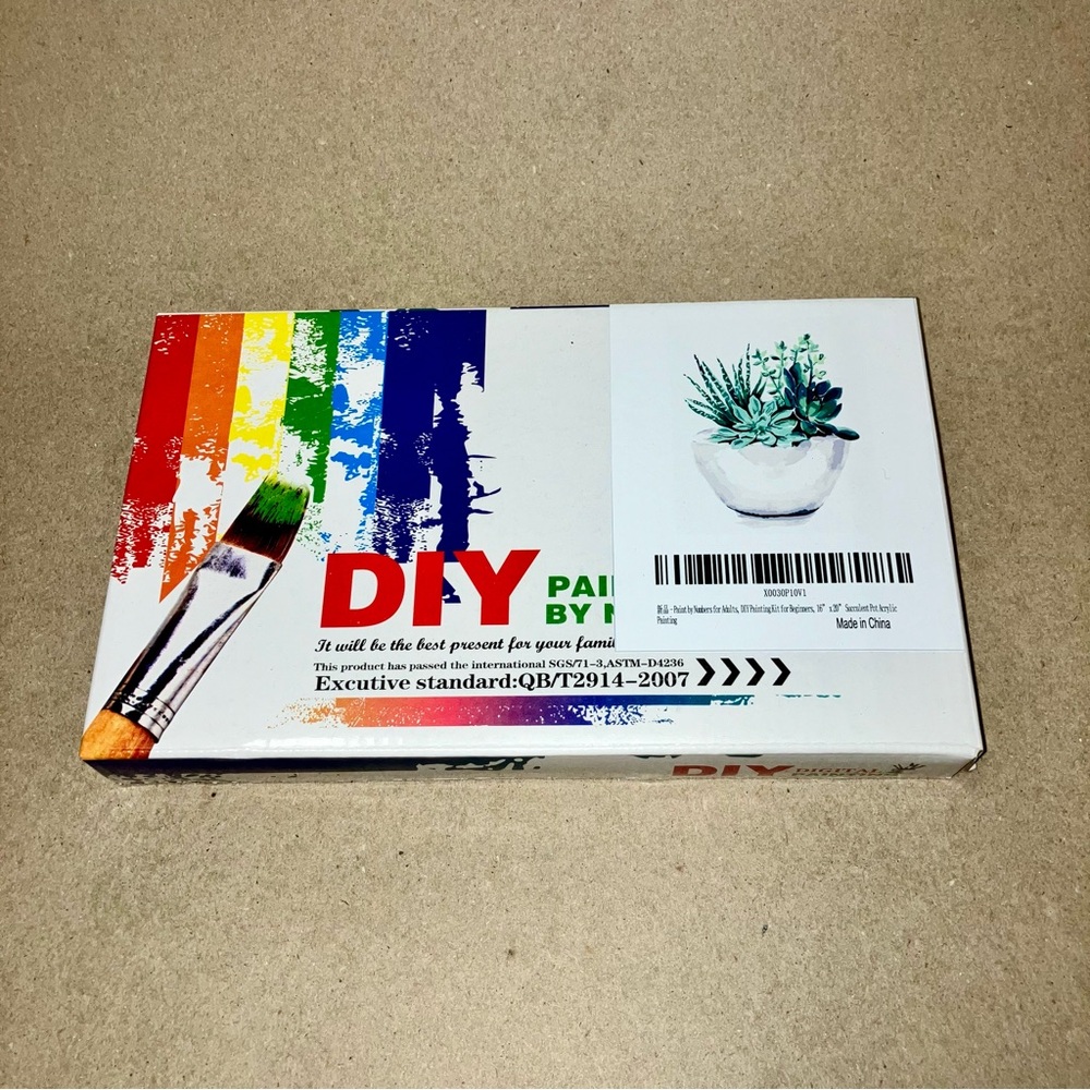 DIY Canvas Paint Kit